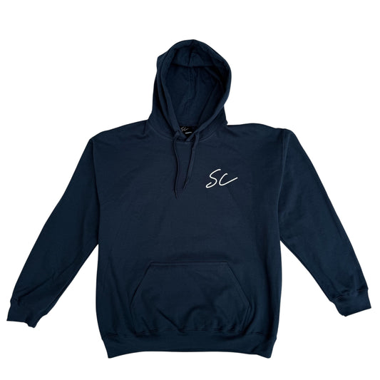 NAVY BLUE SC REFLECTIVE HOODIE