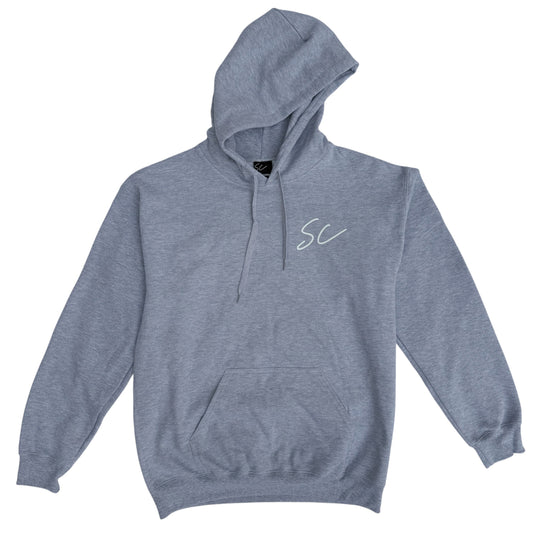 GREY SC REFLECTIVE HOODIE