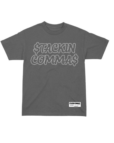 Stackin Commas Logo Shirt