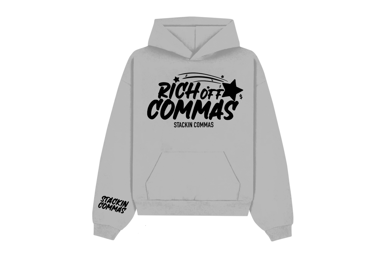 Rich off Commas Hoodie